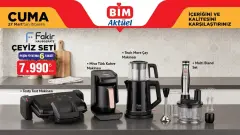 BİM’de Dev Çeyiz Haftası: 48 Parça Yemek Takımı ve Lüks Sofra Grubu! - Esidef